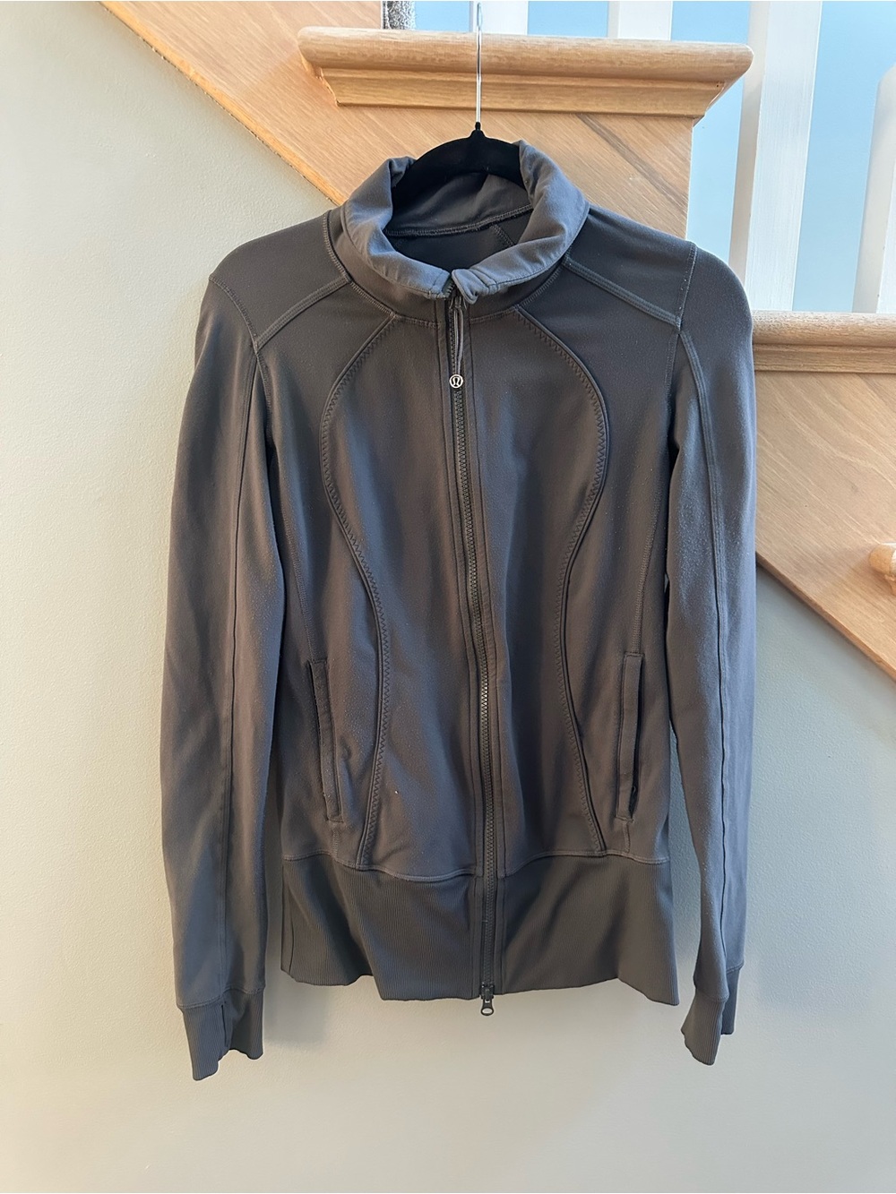lululemon athletica Define Charcoal Gray Full-Zip Athletic Jacket